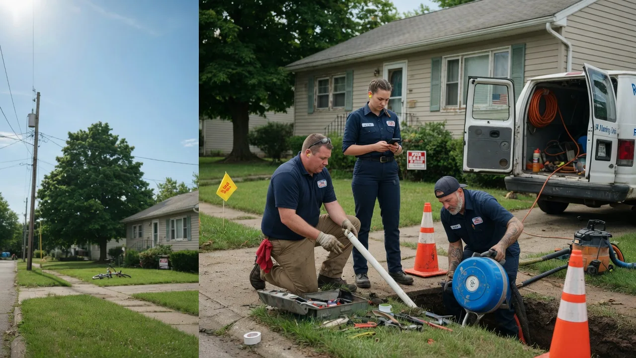 Sewer Line Repair in Falls City, TX near me